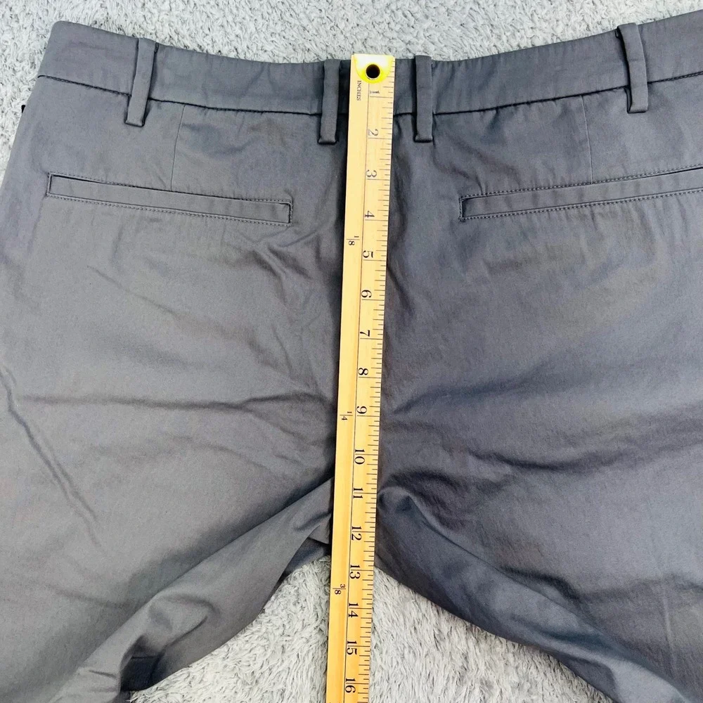 Birddogs‎ Men's Gray Stretch Khaki Pants 36x34 Built-In Liner Boomstick 5-Pocket